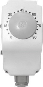 Buderus Wodtke Speicher-Thermostat ST01, Einstellbereich 0 bis 90 °C, für water+ 80364990