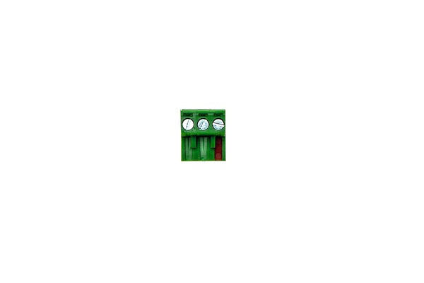 Brötje Brötje Klemme AKZ950/3-5.08-GREEN K1 B=EDS 7312250