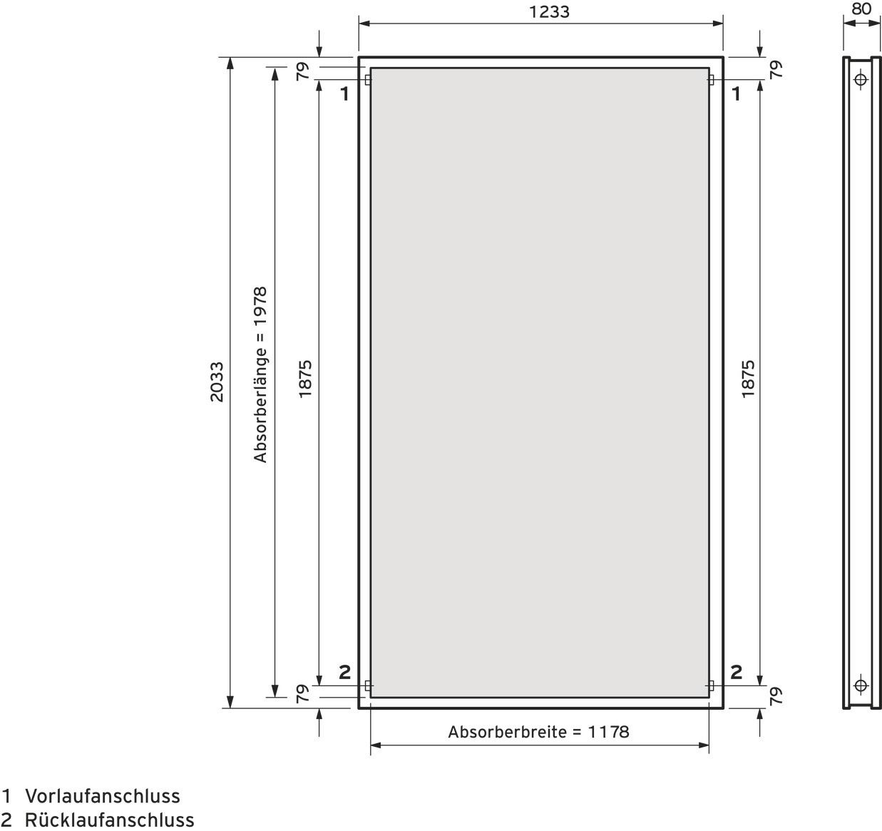 Vaillant Solaranlage 9.454/3, 12,55m² VFK 155/2 V, auroSTOR VPS RS 800 B 0010042394