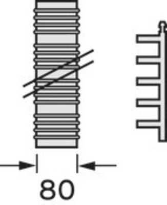 Vaillant Paket 2.58/3 ecoVIT exclusiv VKK 286/4 VRC 700, VIH R 150/6 B, Abgas L/LL 0010029810