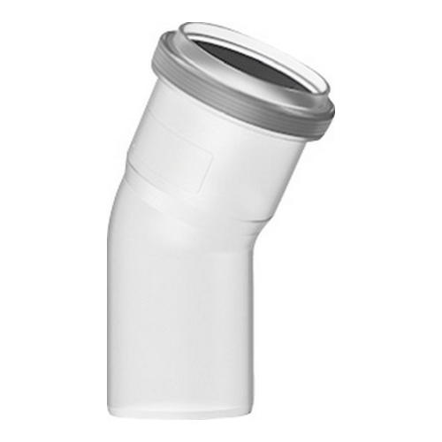 Buderus Bogen Ø 80 mm 30° Abgasbauteil für Feuerstätten, Temperaturbeständig, 7738112668