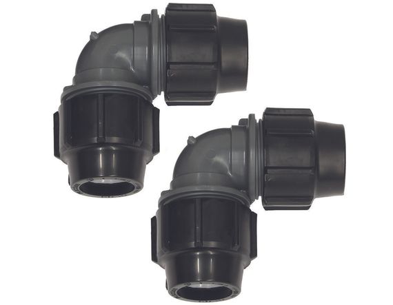 Vaillant Winkelkupplung 90° (2 Stk.) zur Umlenkung von PE-Verbindungsrohr 40x3,7 0020112792