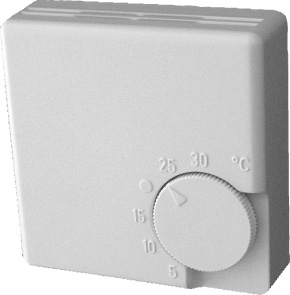 Buderus Wodtke Raumthermostat RT1, 2-polig, Einzelraumregler, (BxHxT) 75x75x30mm 80364480