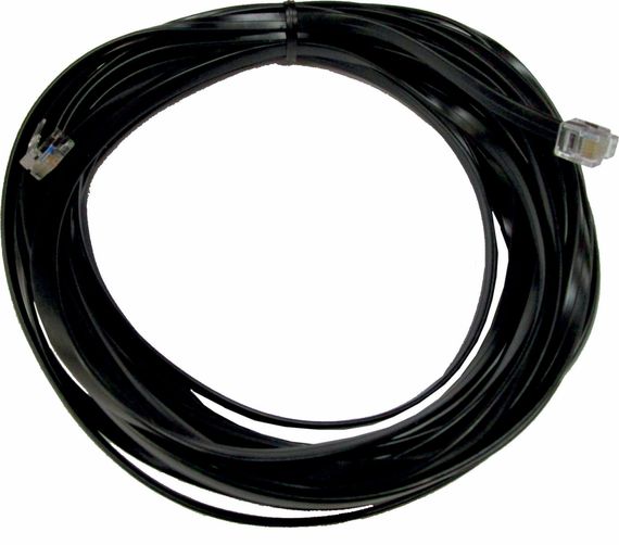 Wolf CWL Anschlusskabel, schwarz, 10 Meter (2 x RJ12/6) für 4-Stufenschalter 2744521