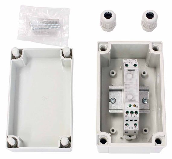 Vaillant Kaskadenrelais für motorische Abgasklappe 0020150855, speziell für Vaillant ecoCRAFT .../3-E, 3 Wärmeerzeuger, IP X4, Spritzwassergeschützt