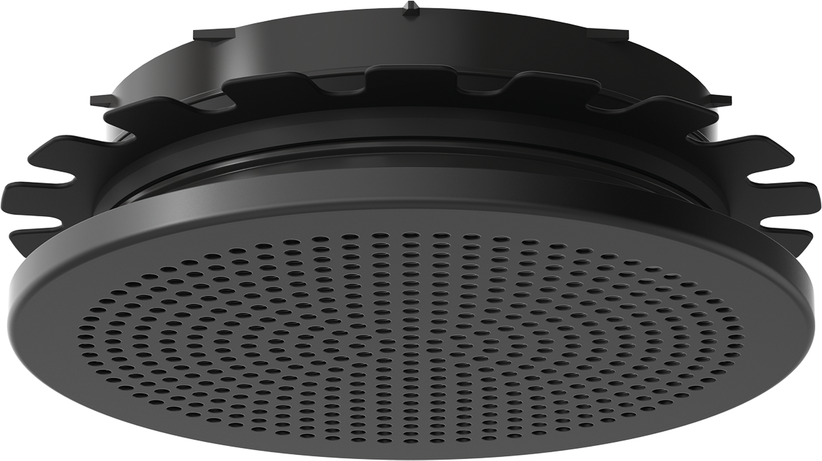 Viessmann Vitoair Abluftdesigngitter rund, Schwarz, Ø 148 mm, 60 m³/h, Kunststoff 7055229