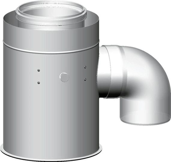 Wolf Adapter DN160+200 auf DN200/300 für raumluftunabhängigen Betrieb MGK-2 2651830