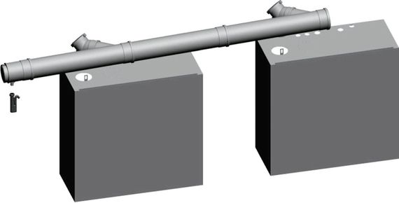 WOLF Grundbausatz MGK Reihe DN 160/200 raumlufabhängig