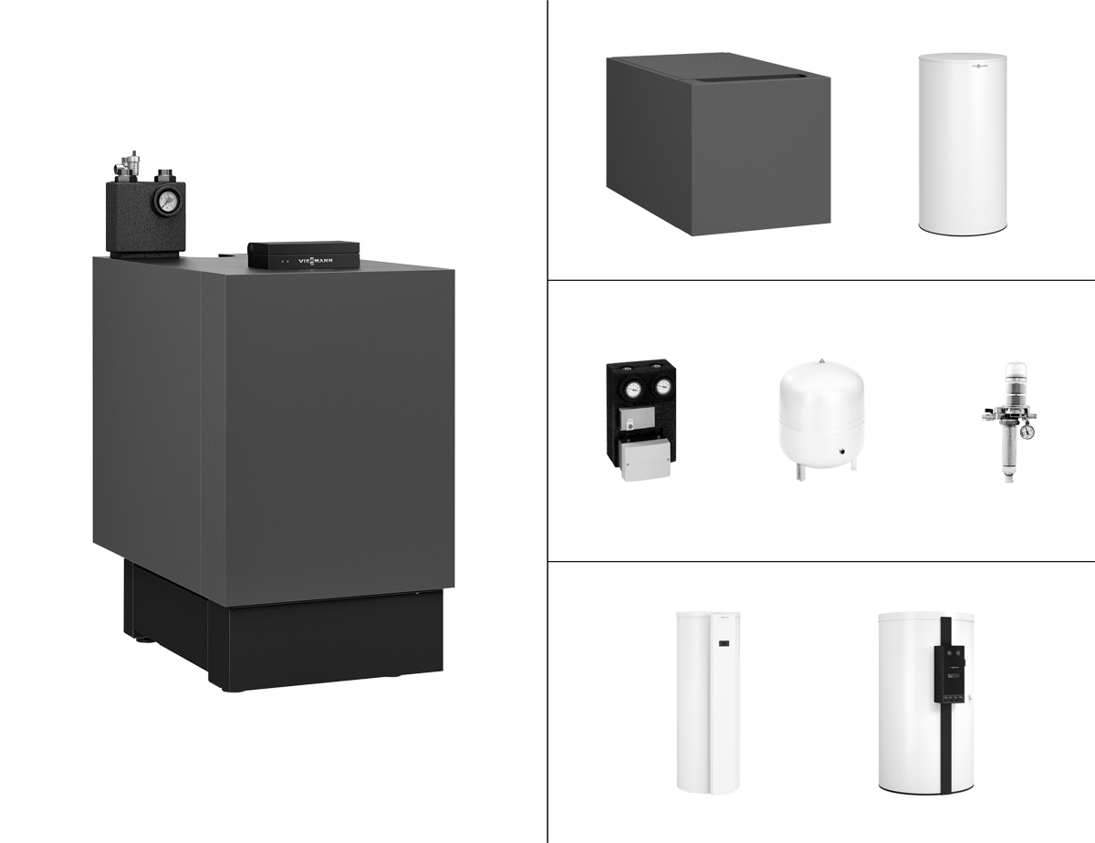 Viessmann Vitoladens 300-C 23,6kW modulierend, Z022494, VT200, Mischer Z022494
