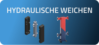 Hydraulische Weichen