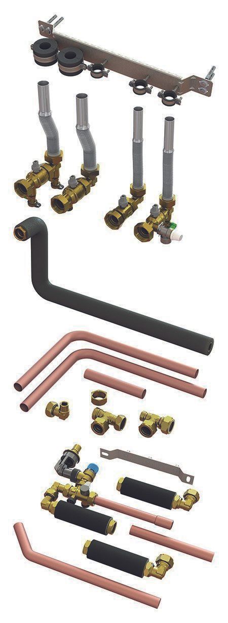 Vaillant Paket 4.6203 flexoCOMPACT exclusive VWF 118/4, VRC 720/3 8000017316
