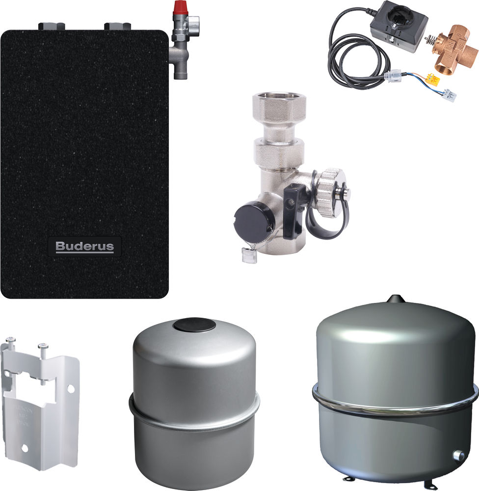 Buderus Heizkreispaket HW-Set GB192i.2, Hybridbox, Logafix Ausdehnungsgefäß BU-H 7739624087