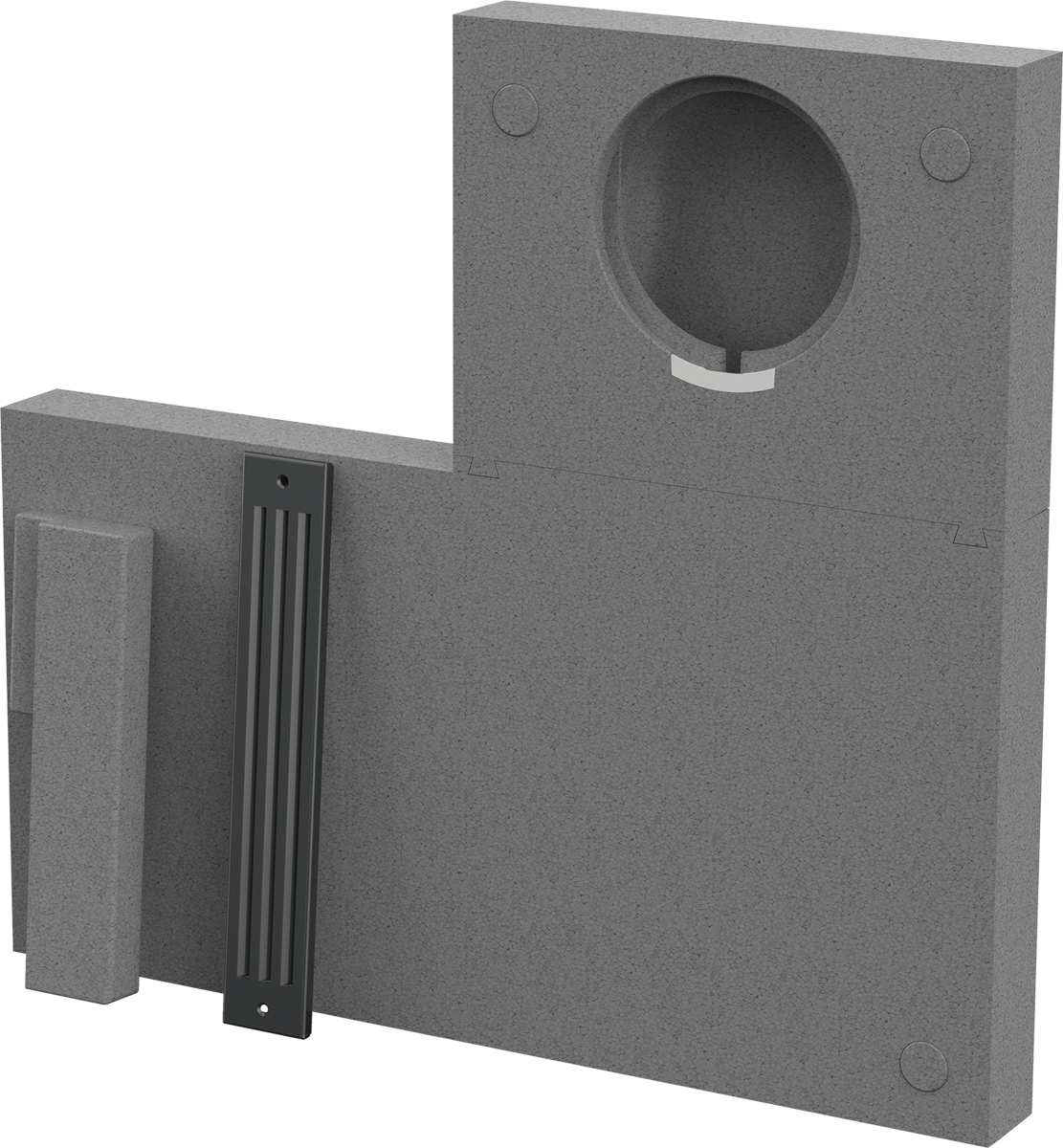 Viessmann Montageelemente für Fensterlaibung Anthrazit 7973309