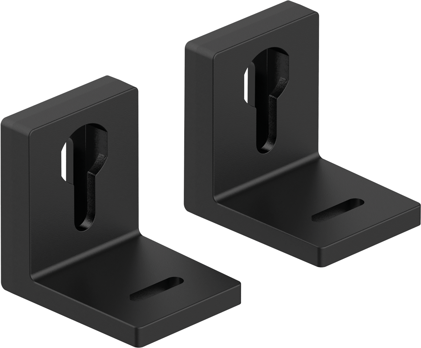 Viessmann Befestigungswinkel kurz, 2 Stück, 7377868, Kunststoff, 2er-Pack