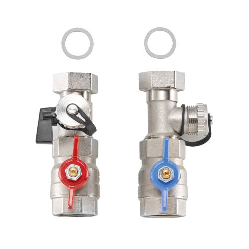 Buderus Anschluss-Set HKA 1 Zoll mit KFE Hahn und MAG Anschluss G3/4 63015978