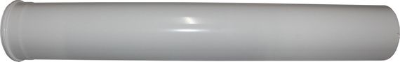 Wolf Luftrohr DN160, Länge 1000mm, für Luft-/Abgasrohr, weiß, steckbar 2651765