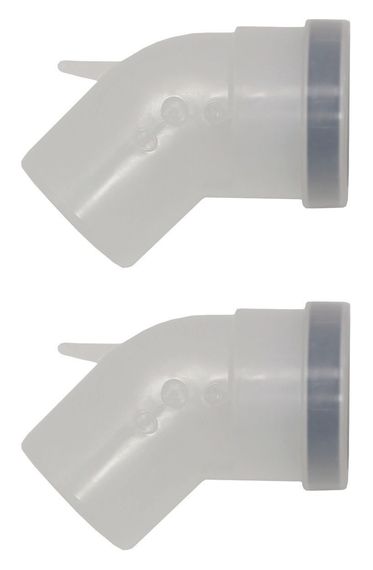 Vaillant Bogen 45° (2 Stck) Ø 80 PP 303259