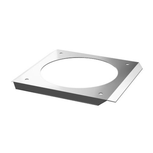 Buderus Abdeckblende Ø 160 mm, Edelstahl, verschiedene Farben, für Heizungs- und Abgassysteme