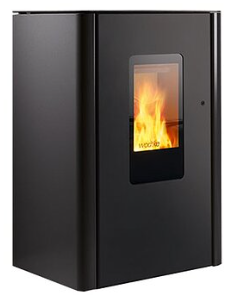 Viessmann Wodtke Pelletofen Jack water+ 8 kW, Glas-Dekor black 7327834