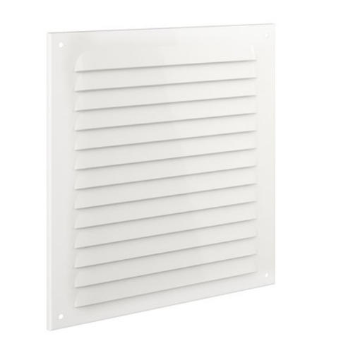 Buderus Zuluftgitter, Hinterlüftung Schacht, 240 x 240 mm, DN 110 - DN 315, weiß, RAL 9016