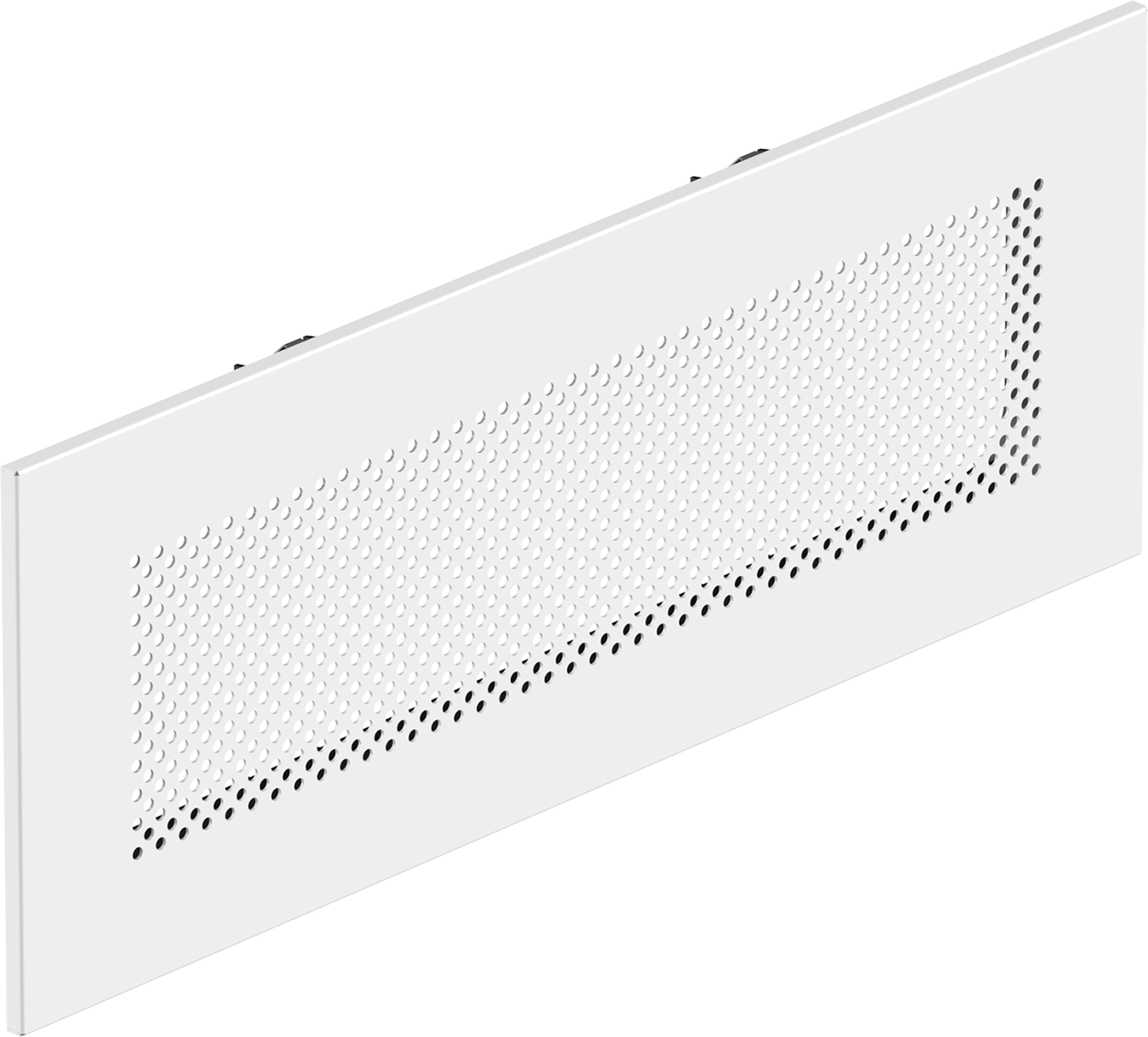 Viessmann Wandgitter rechteckig Loch W, Abmessung: 350 x 135 mm, signalweiß, RAL 9003