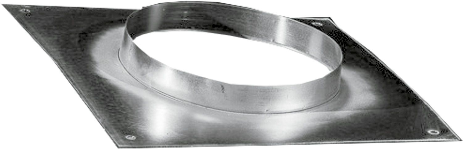 Wolf Kanalanschlussplatte Ø 355 mm für DV-2-400, Stahlblech, verzinkt 2138659