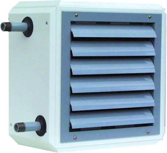 Wolf Luftheizer Topwing TLH-EC 100, CU/AL, Typ 4, EC-Motor 230V / 50Hz 6523915