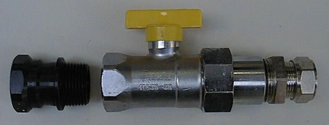 Brötje BRÖTJE Gasanschluss-Kugelh. IAS 3 1" f. IAS 3 975131