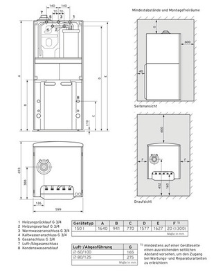 Vaillant Paket 1.349/3 ecoCOMPACT VSC 146/4-5 150, sensoHOME VRT 380/2, E/H 0010046355