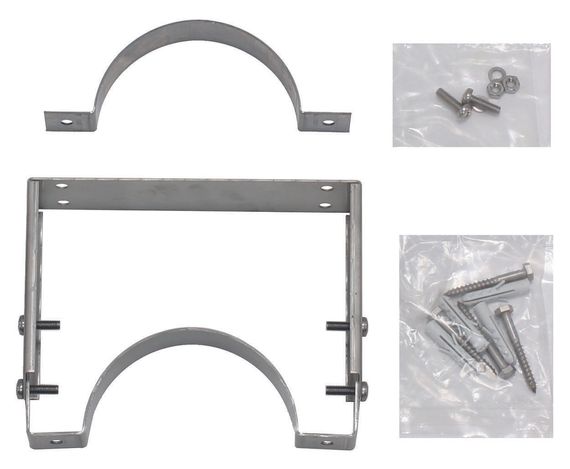 Vaillant Außenwandhalterung verstellbar 50 bis 90 mm, Edelstahl 0020042751, verschiedene Farben