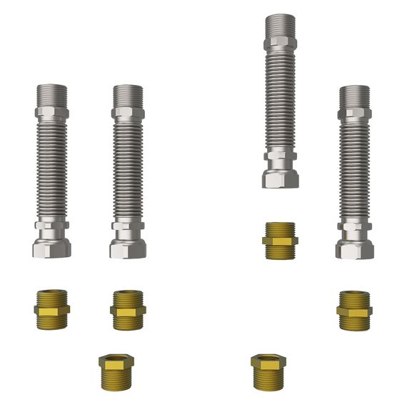 Vaillant Anschlussset für R- und X-Stationen 4 Stück, flexibel 8000014401