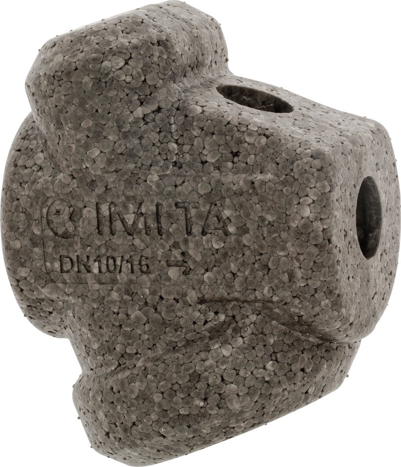 Buderus Wärmedämmschale für TA-COMPACT-P DN25 7738332867, EPP-Dämmung, DN25, Brandschutzklasse E