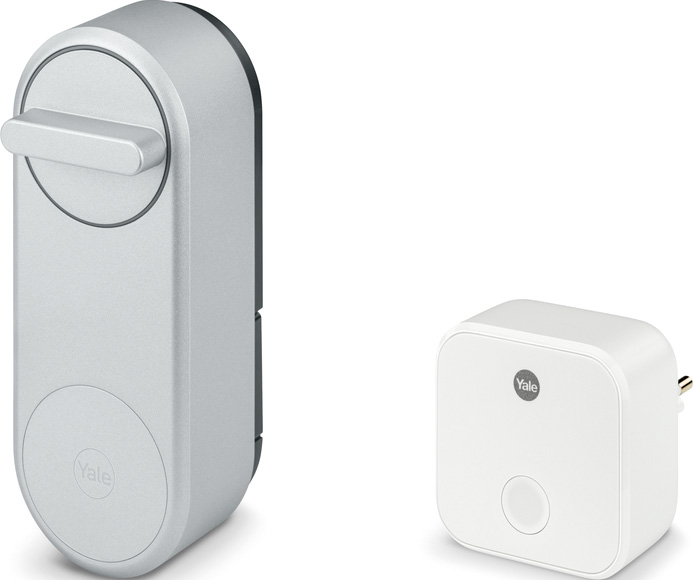 Buderus Bosch Smart Home Yale Linus Smart Lock mit Yale Connect WiFi Bridge 8750001828