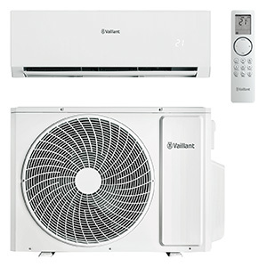 Vaillant climaVAIR plus Klimaanlage Set, VAIP 1-025 WN, Innen und Außeneinheit Mono-Split 8000041403
