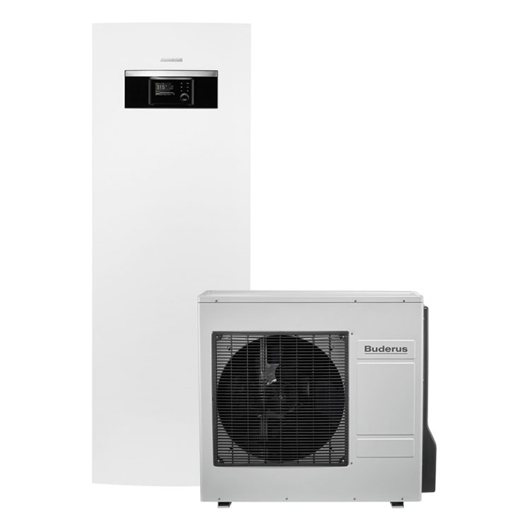 Buderus Luft-Wasser-Wärmepumpe Logaplus-Paket WP-SP1 WLW-10 SP AR, WLW166-10 T190