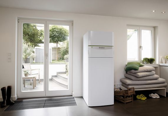 Vaillant flexoCOMPACT exclusive VWF 58/4, mit aroCOLLECT, Wärmepumpe (Luft/Wasser) 0010030876
