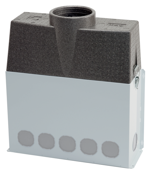 Vaillant Multi-Luftverteiler/-sammler für Luftschlauch rund, Höhe 420 mm 0020176827