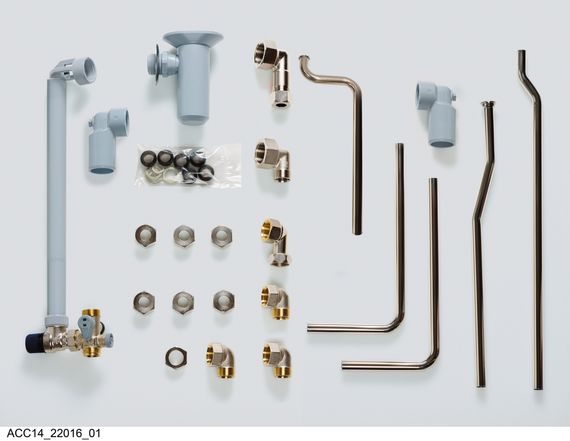 Vaillant Speicher-Verrohrungssatz 150 Liter, Aufputz Sicherheitsgruppe bis 10 bar, 0020183760