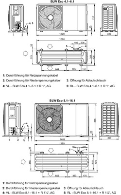 Brötje BRÖTJE Wärmepumpe BLW Eco 8.1 7847136