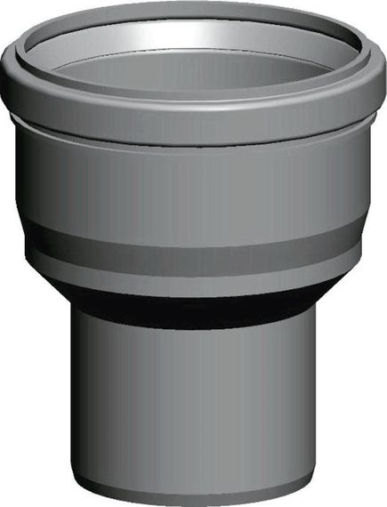 Wolf Erweiterung DN60 auf DN80 aus Polypropylen bis 120°C 2651748