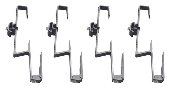Vaillant Kollektormontage-Set 9.068, 6x VTK 1140/2, nebeneinander auf Pfanne, Komplettset für sechs Kollektoren, Hydraulisches Grundmodul, Vaillant
