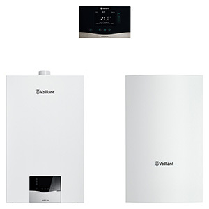 Vaillant Paket 1.749/3 ecoTEC plus VCW 20/26 CS/1-5, VRC 720/3, VIHQL75/2B links 8000016543