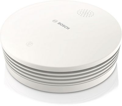 Buderus Bosch Smart Home Rauchwarnmelder II mit App-Funktion, austauschbare Batterie 8750002142