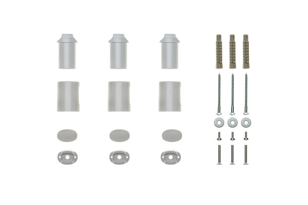Brötje BRÖTJE Montage-Set new classic weiss (3 Halter) 971034