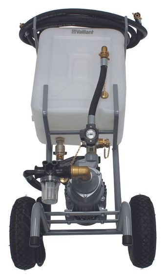 Vaillant Solar Befüll- und Spüleinrichtung montiert auf einen Wagen 0020145705