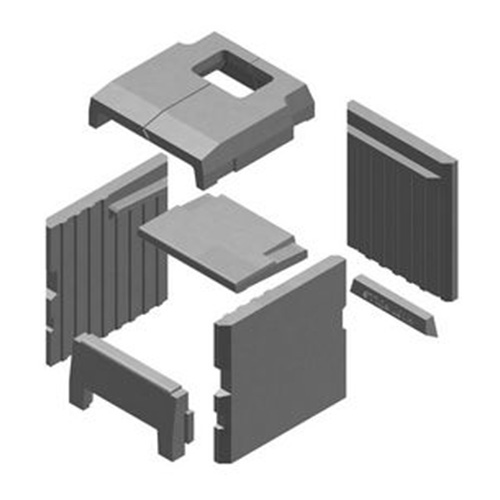 Buderus Logaflame H107/H Satz Schamottesteine 63041429