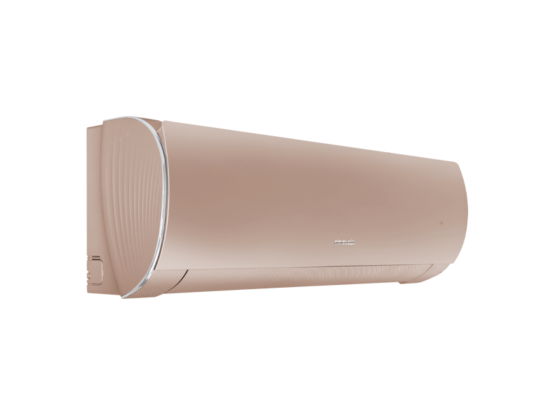 Sinclair Terrel Wandgerät SIH-24BITC, 7,1 kW Kühlen / 7,8 kW Heizen, wandmontiert, für Innenräume, mit Champagner-Finish