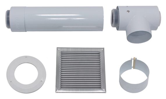 Vaillant Basis-Anschluss-Set für die getrennte Luftzufuhr Ø 80/125 PP 0020021006
