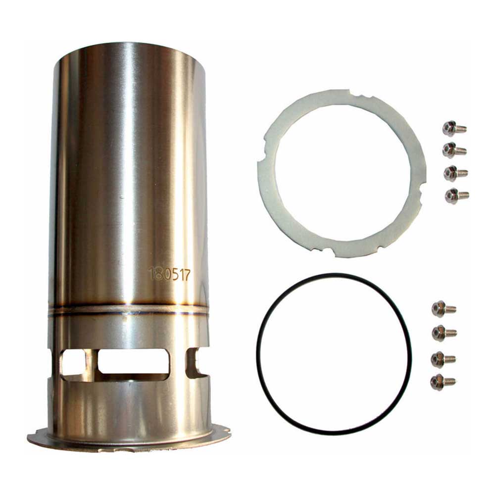 Wolf Flammrohr Edelstahl Set für COB 15 8905660