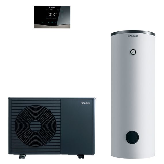 Vaillant Paket 4.3326 aroTHERM plus /8.1 VWL 35/8.1 A 230V mit VIH RW 200/2 B 8000044755